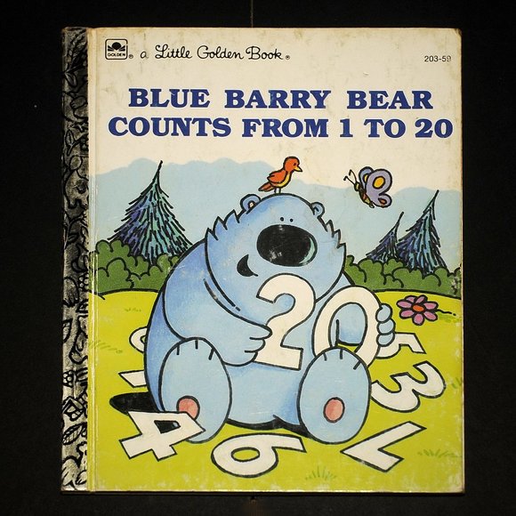 VTG Little Golden Books Lot of 4 Learning Teaching Counting Mother Goose 70s 90s - Picture 6 of 7